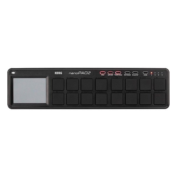Controlador 16 Pads USB MIDI Korg nanoPAD2 Preto