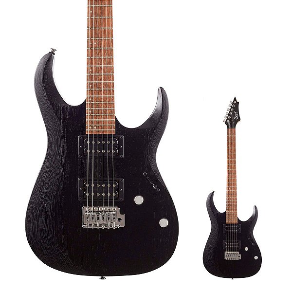 Guitarra Super Strato X100 OPBK Open Pore Black