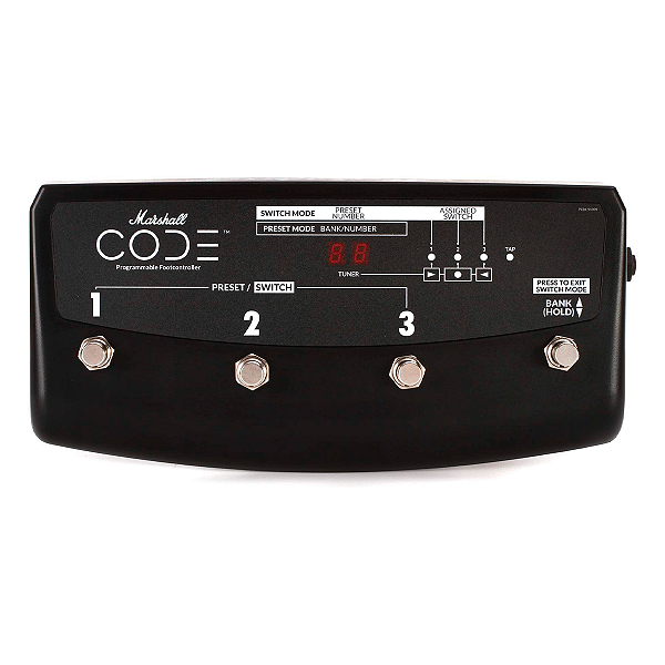 Footswitch Programável para Amplificador Marshall CODE PEDL-91009