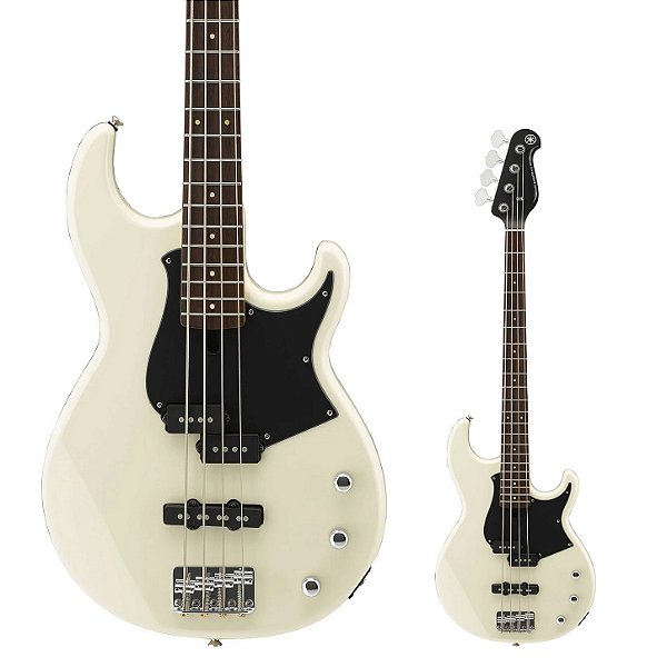 Baixo 5 Cordas PJ Yamaha BB235 VW Vintage White
