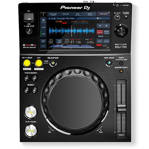Controlador DJ com tela 7” Pioneer XDJ-700