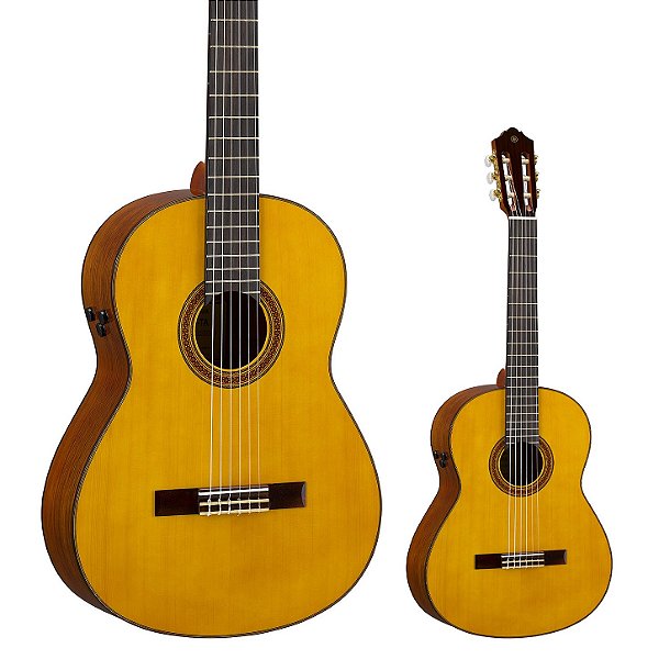 Violão Elétrico Nylon Tampo Sólido Yamaha TransAcoustic CG-TA NT Natural