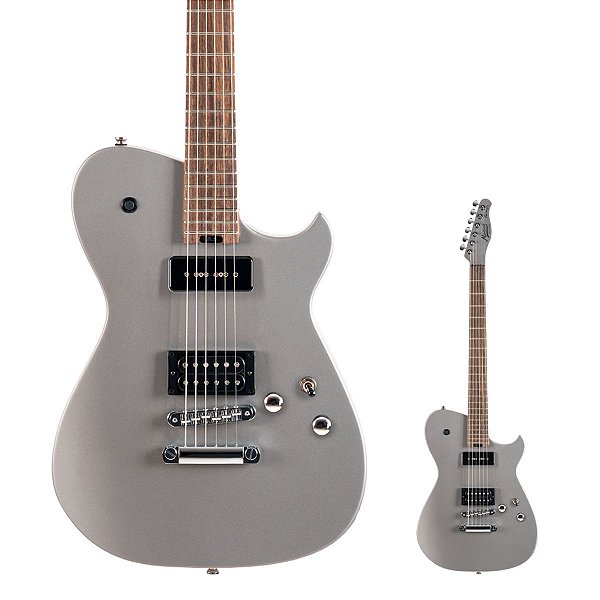 Guitarra Matt Bellamy Signature Cort x Manson MBM-2P SS Starlight Silver com Killswitch