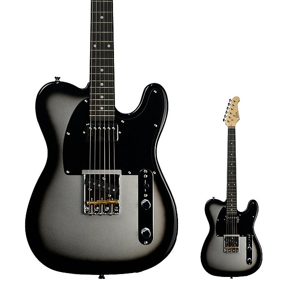 Guitarra Telecaster Captador Humbucker EWA Ayla HB SIB Silverburst