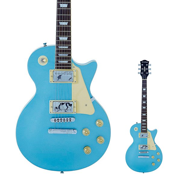 Guitarra Les Paul Braço Parafusado Strinberg LPS230 MB Metallic Blue