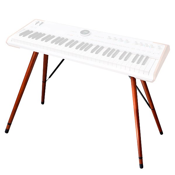 Pés de Madeira para Teclado KeyLab 88 Mk II e PolyBrute Arturia Wooden Legs
