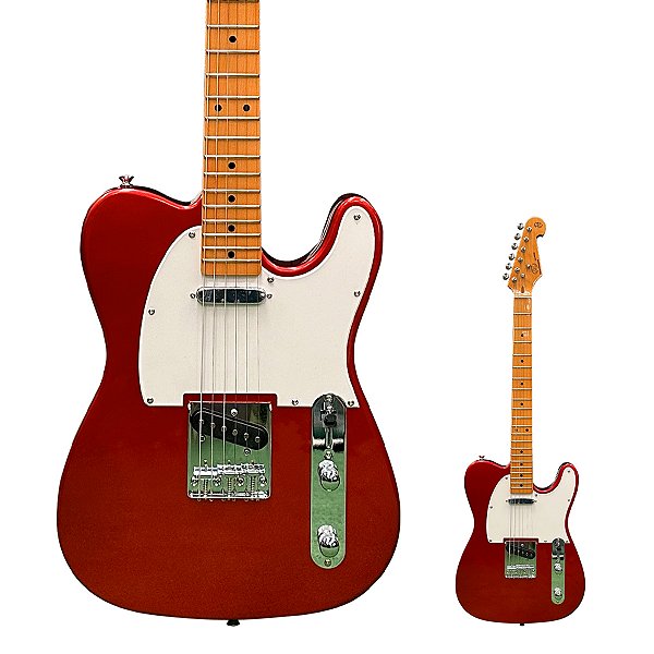 Guitarra Telecaster SX STL50+/CAR Candy Apple Red com Bag