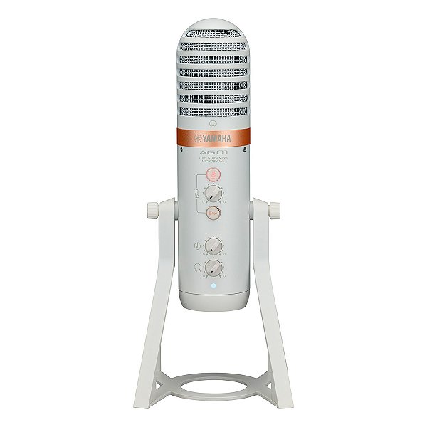 Microfone USB  com Efeitos Yamaha AG01 White
