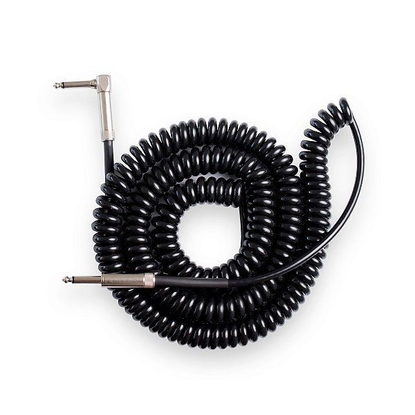 Cabo Instrumentos Espiral P10/P10L 9,15 metros Santo Angelo Tornado Preto
