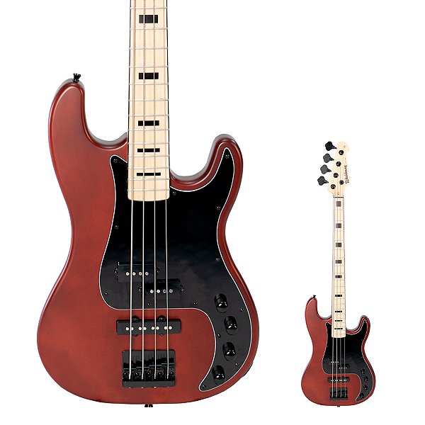 Baixo Ativo 4 Cordas Precision Waldman GPJ400A WS Walnut Satin