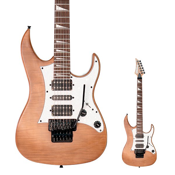 Guitarra Super Strato HSH Floyd Rose Waldman WIG350F TBRS Trans Brown Sunburst