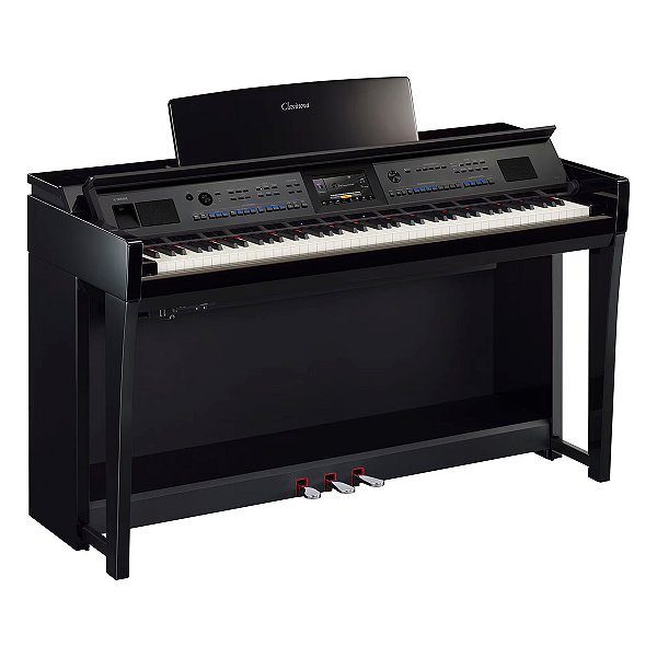 Piano Digital 88 Teclas Yamaha Clavinova CVP-905PE Polished Ebony