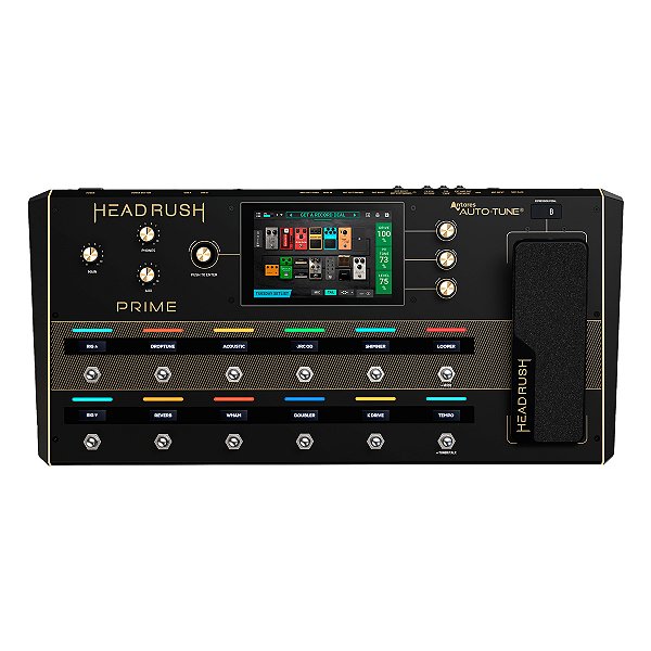 Pedaleira Instrumentos e Voz Headrush Prime