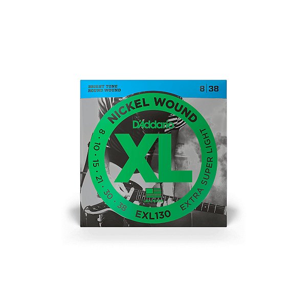 Encordoamento D’Addario Guitarra .008 EXL130