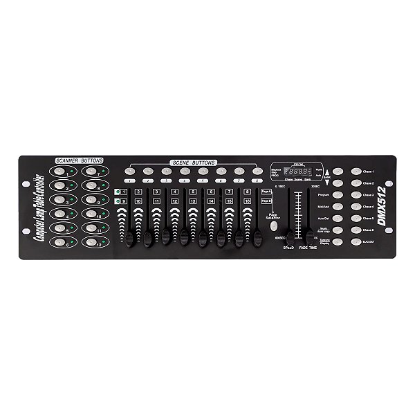 Mesa de Iluminação DMX 192 Canais Skypix SK-M0192
