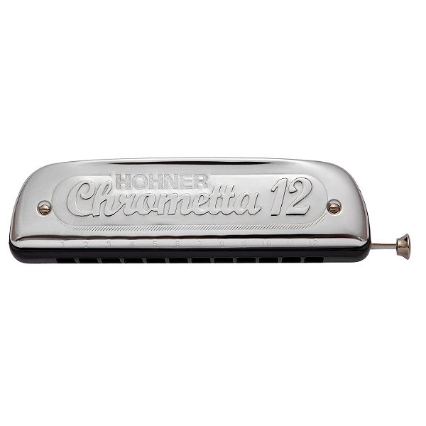 Harmônica Cromática C Hohner Chrometta 12 C