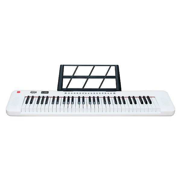 Teclado Infantil 61 Teclas Waldman WTS-100 WH Branco