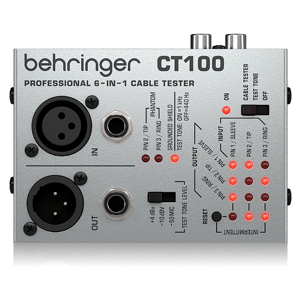 Testador de Cabos Behringer CT100