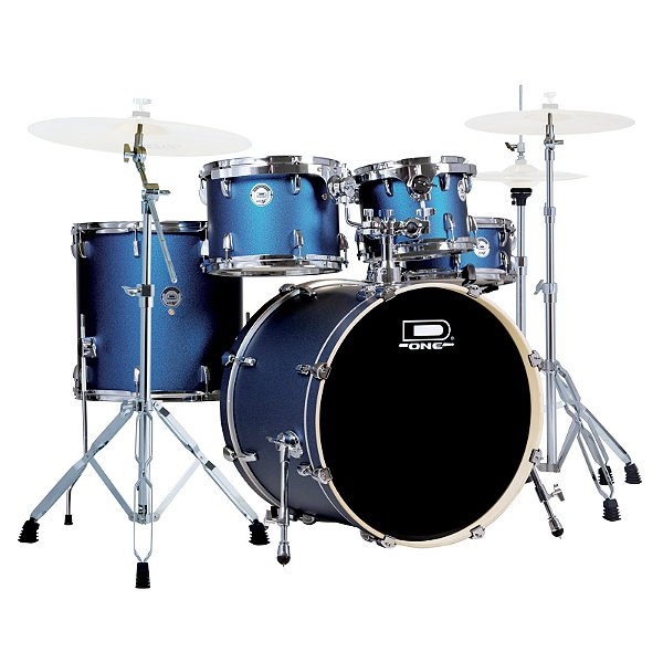 Bateria 22” 14” 10” 12” 16” D-One Rocket DR22 BSS Blue Satin Sparkle