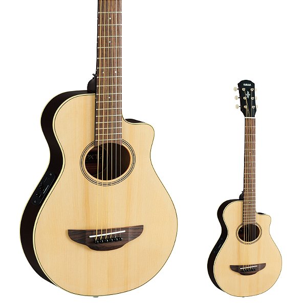 Violão Elétrico Aço Mini Yamaha APXT2 NT Natural com Bag