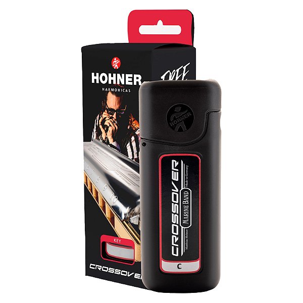 Harmonica Diatônica em G Hohner Marine Band Crossover