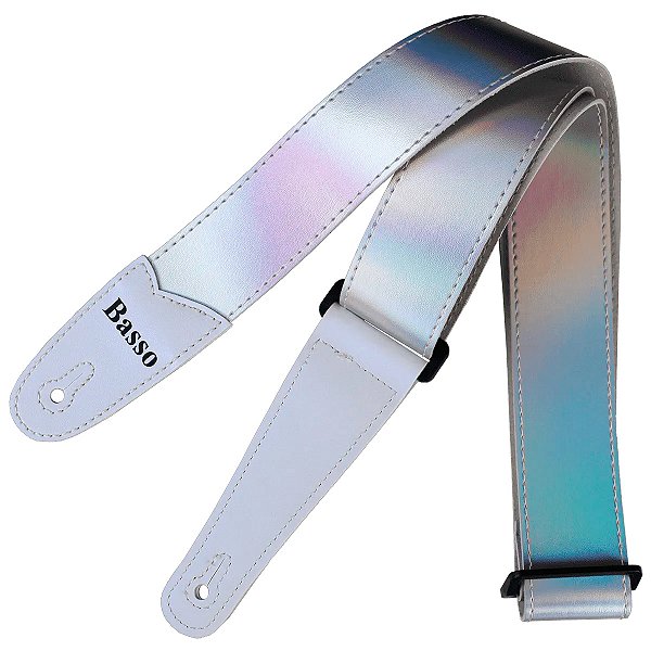 Correia (Alça) para Instrumentos Basso PL 03 Silver