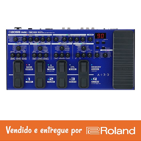 Pedaleira para Baixo Boss ME-90B | Roland Store