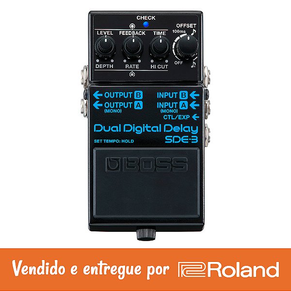 Pedal Delay Boss SD-3 Dual Digital Delay | Roland Store