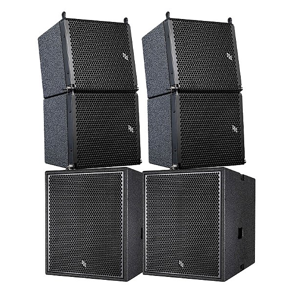 Sistema Line Array Compacto MAKPRO Square Pro