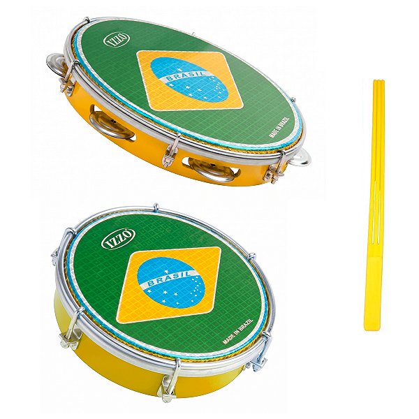 Kit Torcida Brasil Izzo Amarelo