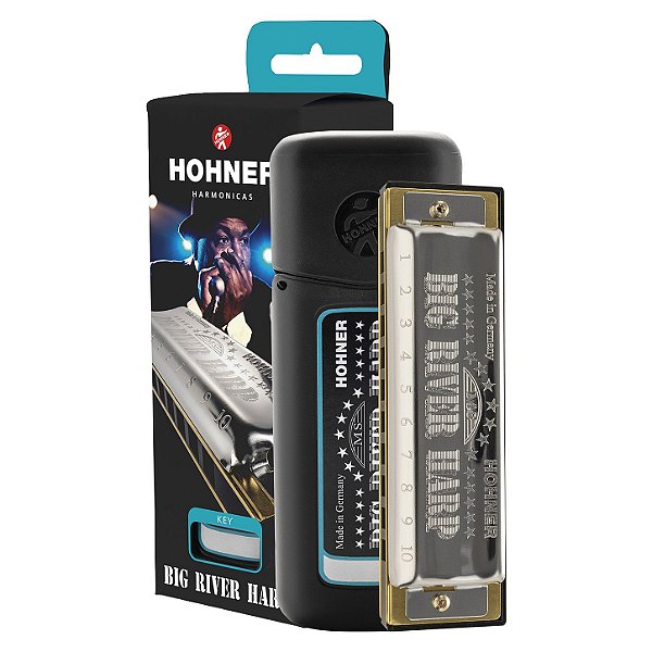Harmônica Diatônica G Hohner Big River Harp