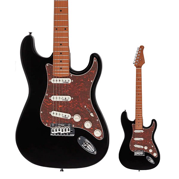 Guitarra Strato Benson Hardy S 901 M BK/TT com Bag