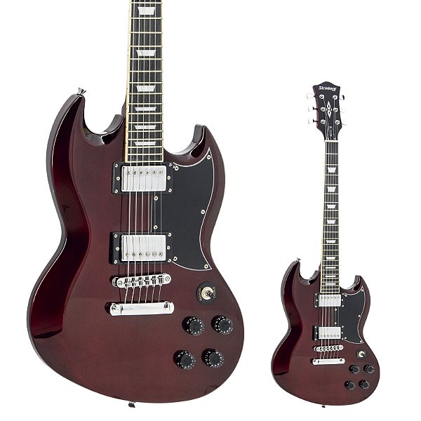 Guitarra SG Strinberg GSS400 WR Wine Red