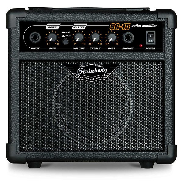 Amplificador Guitarra 15W Strinberg SG15 BK