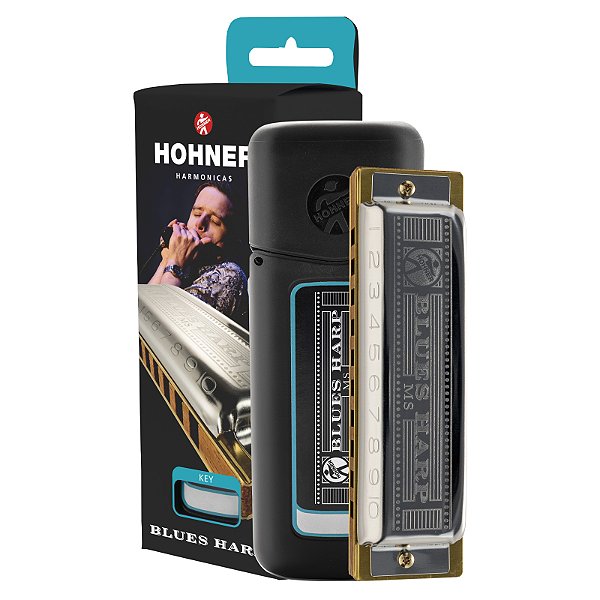 Harmônica Diatônica Hohner Blues Harp em A