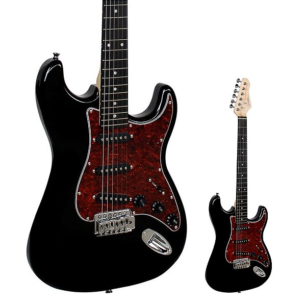 Guitarra Strato Giannini G-100 BK/TT Preta