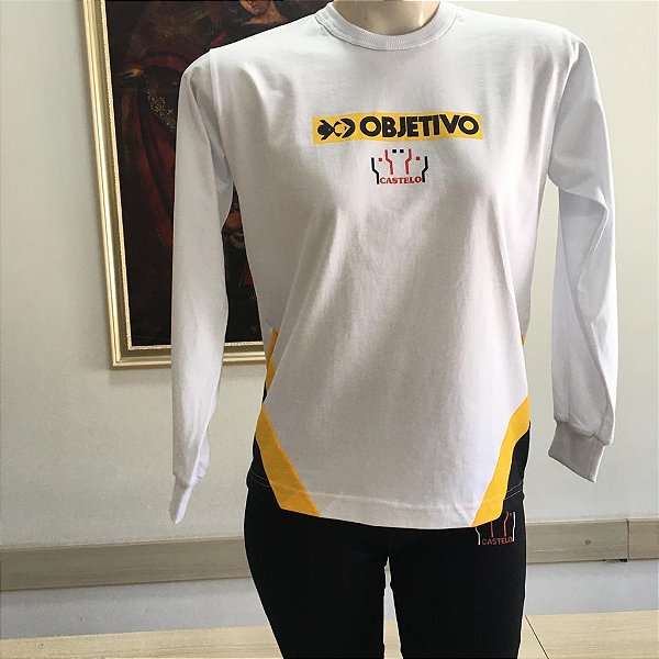 Camiseta manga longa Castelo