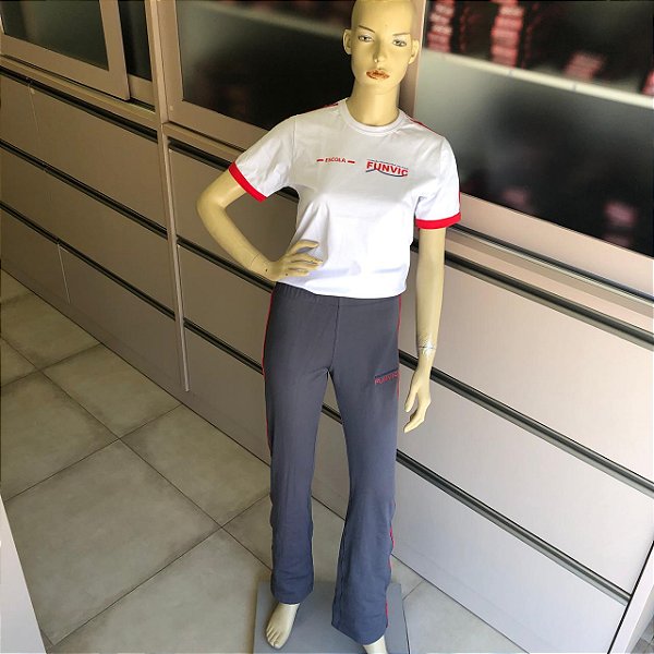 Calça bailarina de helanca Funvic