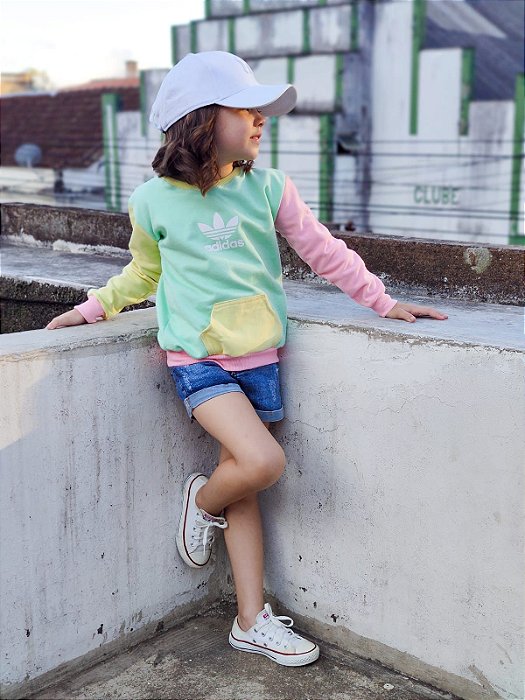 Moletom infantil color