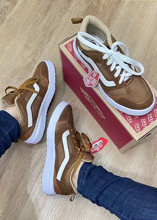 Marca Vans Vans Preto Com Caramelo Tênis Vans Filmore Suede Canvas