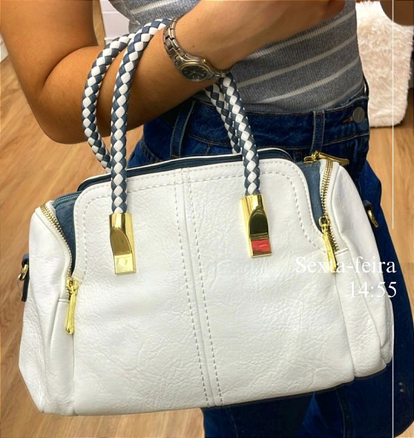 Bolsa Média Branca