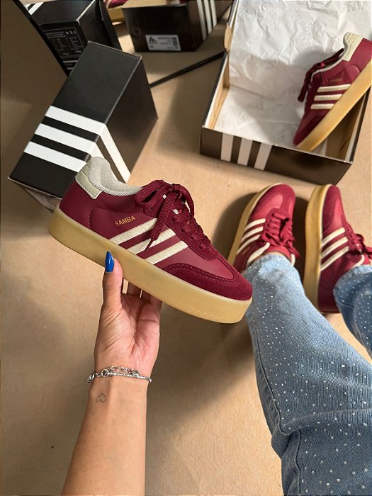 Tênis S Gazelle Marsala