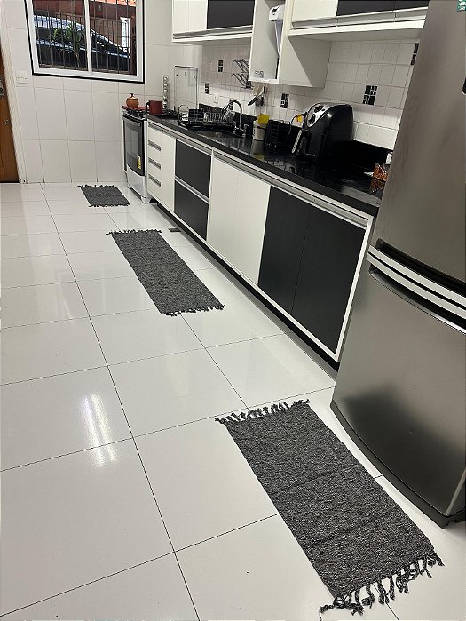 Conjunto de cozinha - Cinza Mesclado