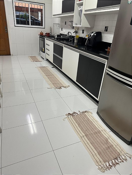 Conjunto de cozinha - Bege Mesclado com Areia