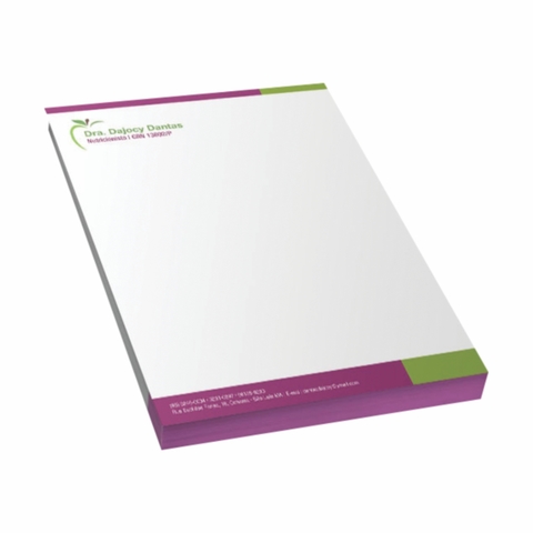 PAPEL TIMBRADO PERSONALIZADO - 21X30 500 UNID