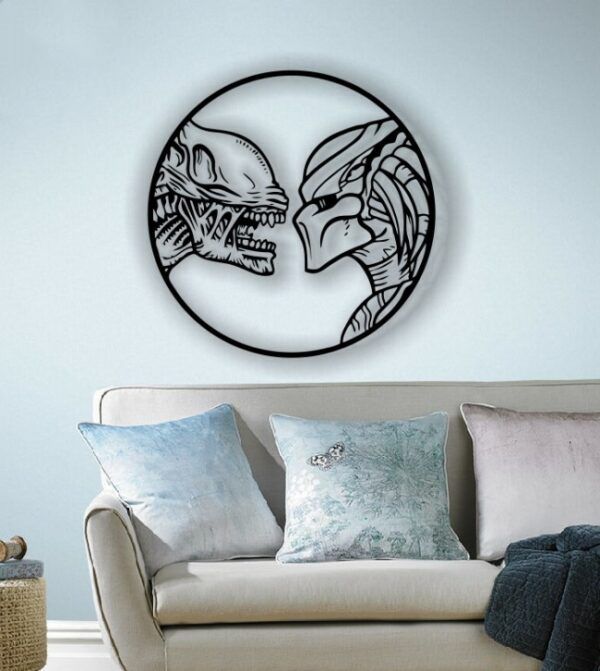 Quadro Alien VS Predador