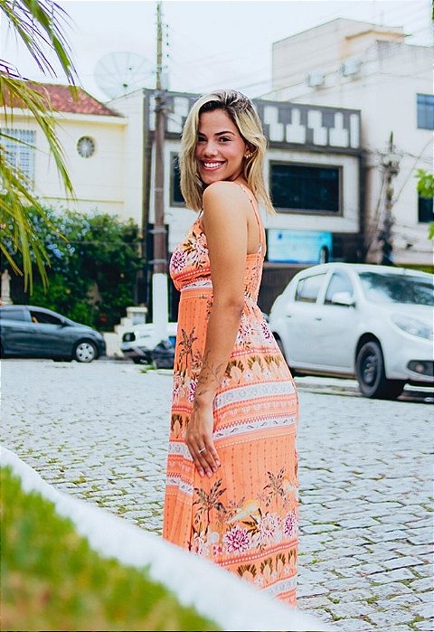 VESTIDO MIDI PARAISO