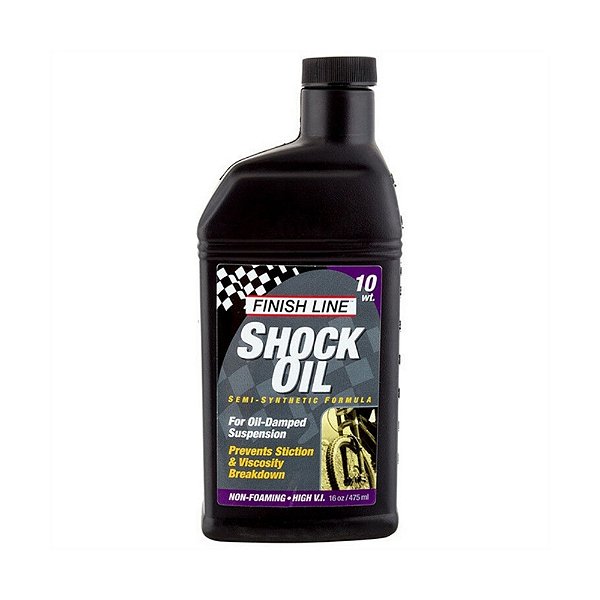 ÓLEO FINISH LINE PARA SUSPENSÃO SHOCK OIL - 10WT 475ML