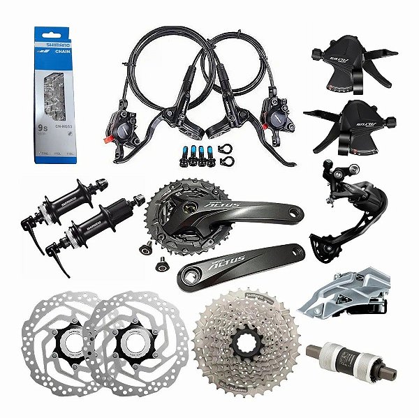 GRUPO SHIMANO ALTUS M2000 3X9 VELOCIDADES Cyclo Abdias Loja