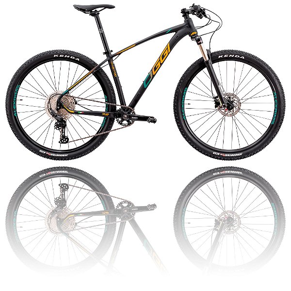 BICICLETA ARO 29 OGGI BIG WHEEL 7.2 2022 | PRETA, VERDE E LARANJA